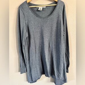 Max Studio Charcoal Gray Women's Sweatshirt